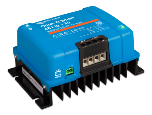 Orion-Tr Smart 48-12-30 (right) Victron Orion-Tr Smart 48/12-30A (360W) Isolated DC-DC charger