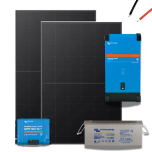 Victron Off-Grid Set 24V/3000W – 2×460Wp panelen