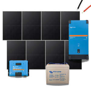 Victron Off-Grid Set 48V/5000W – 8×460Wp panelen