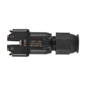 Enphase 1-Fase Male fieldwireable connector Q kabel